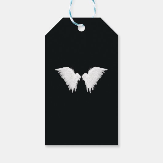 White Wings Gift Labels Cadeaulabel (Achterkant)