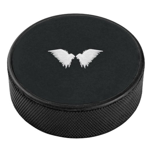 White Wings Hockey Puck (3/4)
