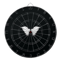 White Wings Metal Cage Dartboard Dartbord