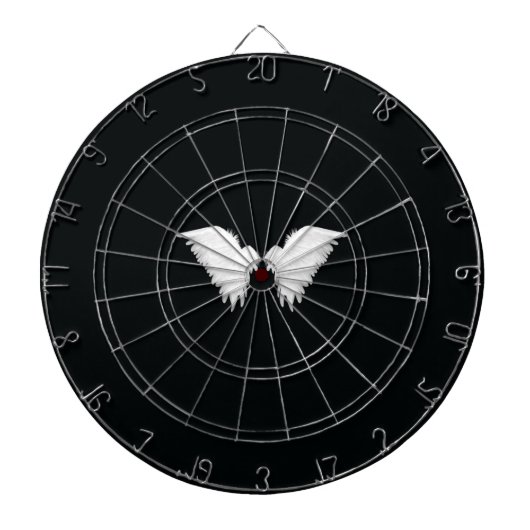 White Wings Metal Cage Dartboard Dartbord (Voorkant)