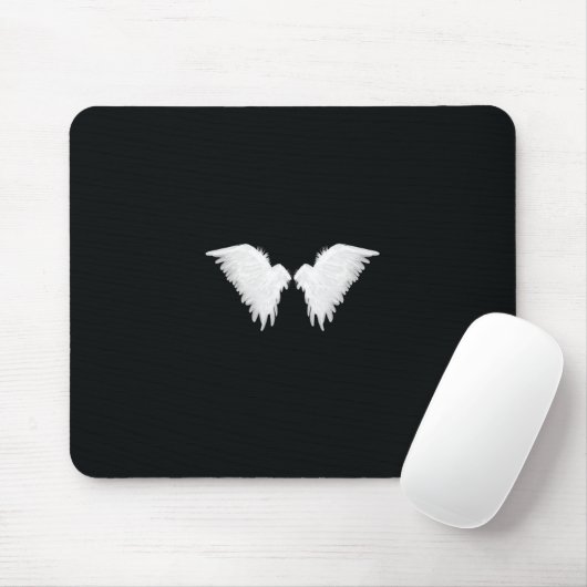 White Wings Mousepad Muismat (Met muis)