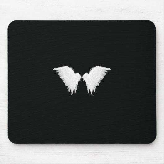 White Wings Mousepad Muismat (Voorkant)
