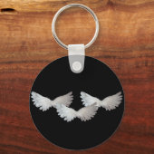 White Wings Sleutelhanger (Voorkant)