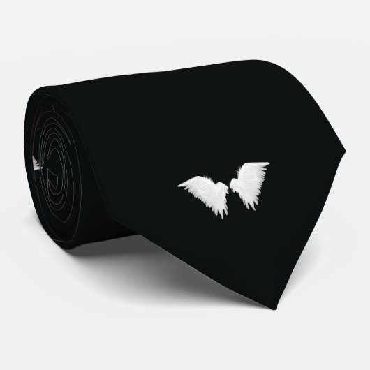 White Wings Stropdas (Opgerold)