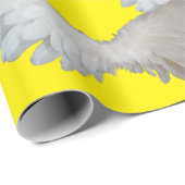 White Wings Wrapping Paper Cadeaupapier (Rol Hoek)