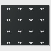 White Wings Wrapping Paper Cadeaupapier (Vlak)