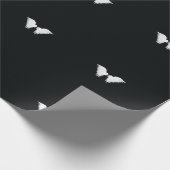 White Wings Wrapping Paper Cadeaupapier (Hoek)