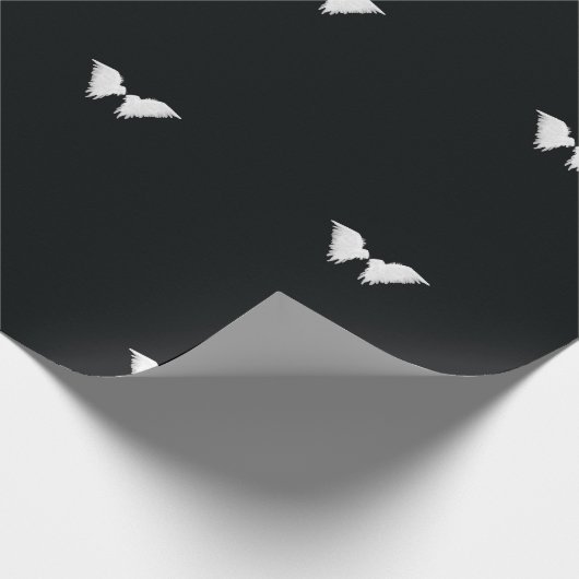 White Wings Wrapping Paper Cadeaupapier (Hoek)