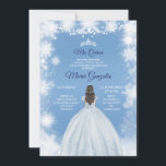 White Winter Holiday Mexican Sweet 16th Birthday Kaart<br><div class="desc">White Winter Holiday Mexican Sweet 16th Birthday Invitation</div>