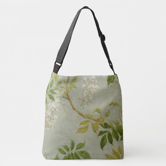 White Wisteria Crossbody Tas (Achterkant)
