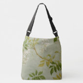 White Wisteria Crossbody Tas (Voorkant)