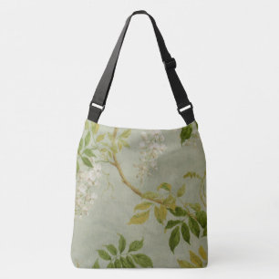 White Wisteria Crossbody Tas