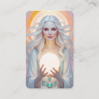 White Witch Oraclekaarten Visitekaartje
