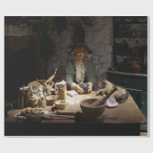 White Witch's Kitchen Museum, Witchcraft & MAGICK Cadeaupapier (Vlak)