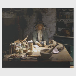 White Witch's Kitchen Museum, Witchcraft & MAGICK Cadeaupapier