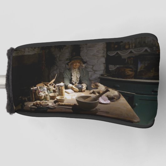 White Witch's Kitchen Museum, Witchcraft & MAGICK Golfheadcover (Voorkant)