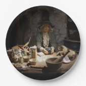 White Witch's Kitchen Museum, Witchcraft & MAGICK Papieren Bordje (Voorkant)