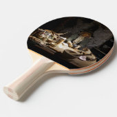 White Witch's Kitchen Museum, Witchcraft & MAGICK Tafeltennisbatje (Voorkant Gekanteld)