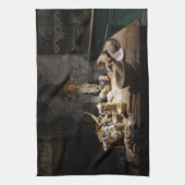 White Witch's Kitchen Museum, Witchcraft & MAGICK Theedoek (Verticaal)