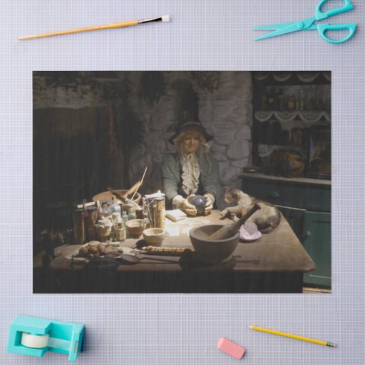 White Witch's Kitchen Museum, Witchcraft & MAGICK Tissuepapier (Craft)