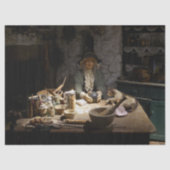 White Witch's Kitchen Museum, Witchcraft & MAGICK Tissuepapier (Voorkant)