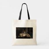 White Witch's Kitchen Museum, Witchcraft & MAGICK Tote Bag (Achterkant)