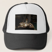 White Witch's Kitchen Museum, Witchcraft & MAGICK Trucker Pet (Voorkant)