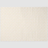 White with Yellow Daisies Tissue Paper Tissuepapier (Voorkant)