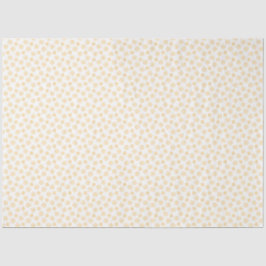 White with Yellow Daisies Tissue Paper Tissuepapier