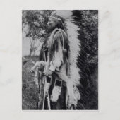 White Wolf, a Comanche Chief, c.1891-98 Briefkaart (Voorkant)