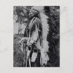 White Wolf, a Comanche Chief, c.1891-98 Briefkaart