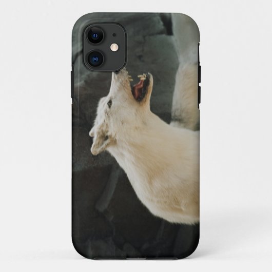 White Wolf Case-Mate iPhone Case (Achterkant)
