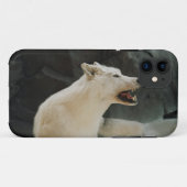 White Wolf Case-Mate iPhone Case (Achterkant (horizontaal))