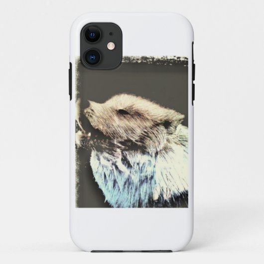 White Wolf Case-Mate iPhone Case (Achterkant)