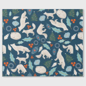 White Wolf Christmas Special Cadeaupapier (Vlak)