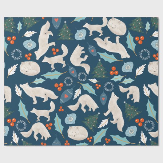 White Wolf Christmas Special Cadeaupapier (Vlak)