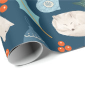 White Wolf Christmas Special Cadeaupapier (Rol Hoek)