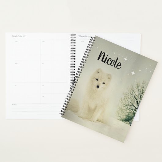 White Wolf Cub Planner (Display)