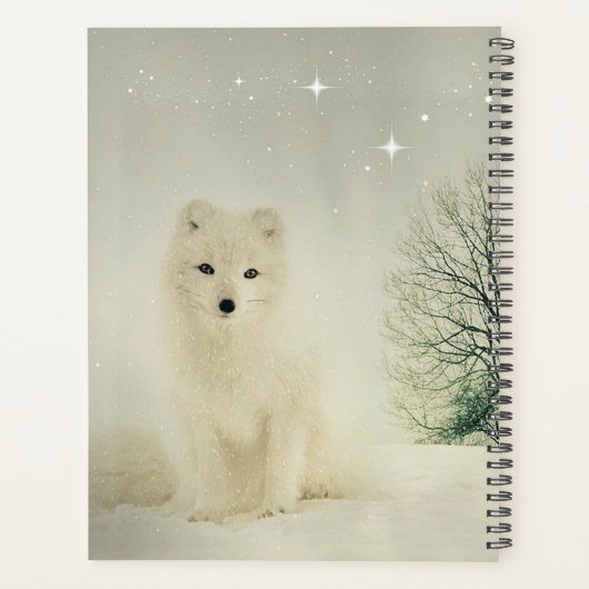 White Wolf Cub Planner (Achterkant)