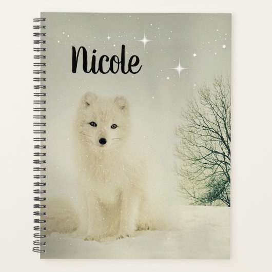 White Wolf Cub Planner (Voorkant)
