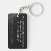 White Wolf en The Darkness sleutelhanger (achterkant)