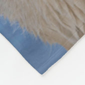White Wolf Fleece Blanket (Hoek)