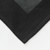 White Wolf Fleece Deken (Hoek)