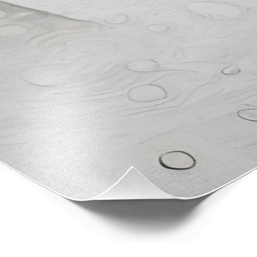 White Wolf Foto Afdruk (Hoek)