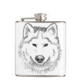 White Wolf Heupfles (Voorkant)