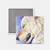 White Wolf Magneet (Voorkant / Achterkant)