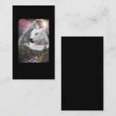 White Wolf Mountains Solar Eclipse Galaxy Visitekaartje (Voorkant / Achterkant)