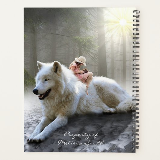 White Wolf Planner (Achterkant)