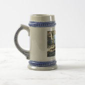 White Wolf Stein Bierpul (Links)