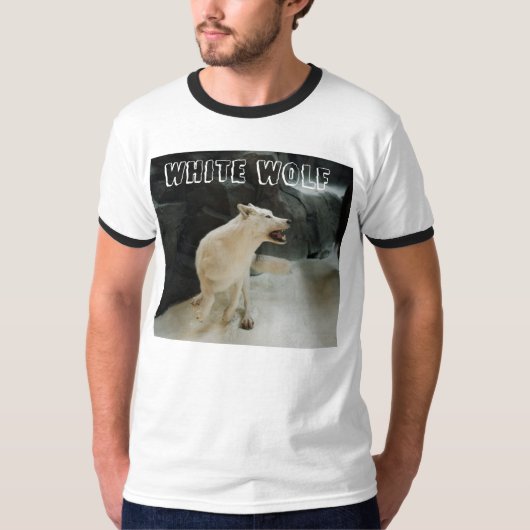 White Wolf T-shirt (Voorkant)